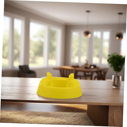 BESPORTBLE 2pcs Rugby Kicking Tee Football Holder Stand for Youth Adults Secure Display for Sports Balls Yellow Training Equipment