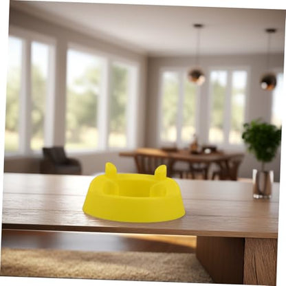 BESPORTBLE 2pcs Rugby Kicking Tee Football Holder Stand for Youth Adults Secure Display for Sports Balls Yellow Training Equipment