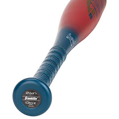 Franklin Sports Kids Teeball Bat - Venom + Barracuda Aluminum + Composite - USA Baseball Certified for Boys + Girls - Youth Metal Bat - Drop -10 to -13