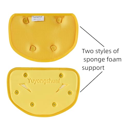 2Pcs Football Back Plate, Football Low Back Pad, Professional Rear Protector Lower Back Pads Large and Small