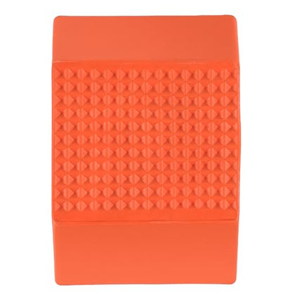 Cannon Sports Football Kicking Tee - Durable Rubber Construction for Extra Points & Field Goals, Improves Accuracy and Distance - color: Orange