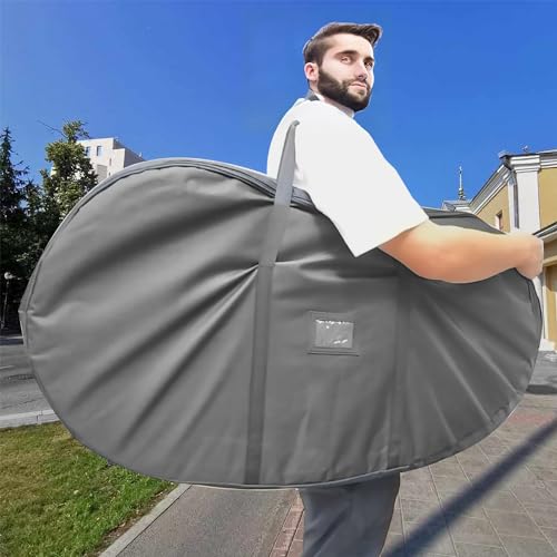 FixtureDisplays® 36" Carrying Bag Nylon Black Gym, Sports, Vacation Travel Bag for Tennis Rackets Baseball Bats 15886-NF