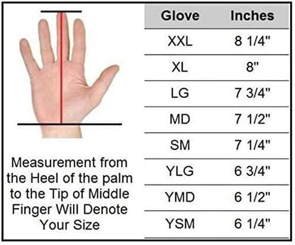 PGX Power Stones Youth Baseball Gloves (Gold, Youth Large) - Adult & Youth Baseball & Softball Gloves, Leather Palm, Wrist Strap for Secure Fit