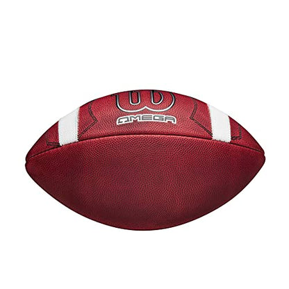 WILSON Omega Official College Football - Official Size, Brown