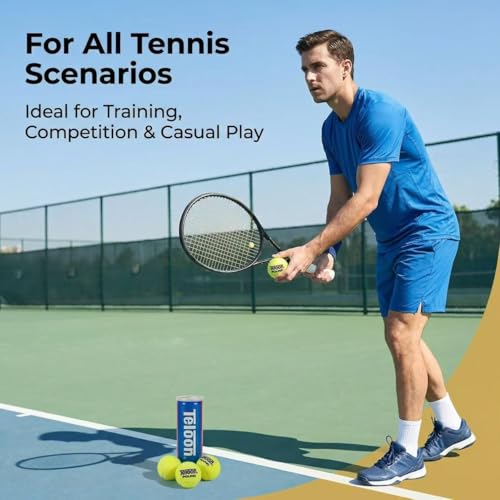 Teloon Pound Tennis Balls - Professional Tournament Level Tennis