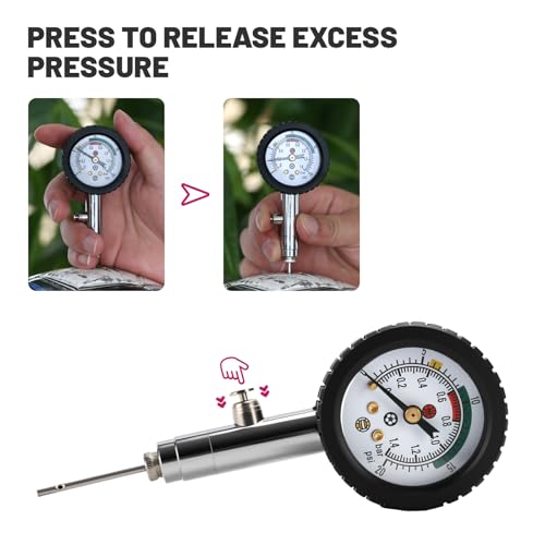 Ball Air Pressure Gauge, Portable Football Basketball Volleyball Pointer Pressure Gauge, Air Watch Test, Adjust The Pressure