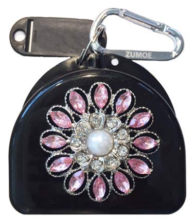 Decorated Mouthguard Case - Romance - Black - color: Black