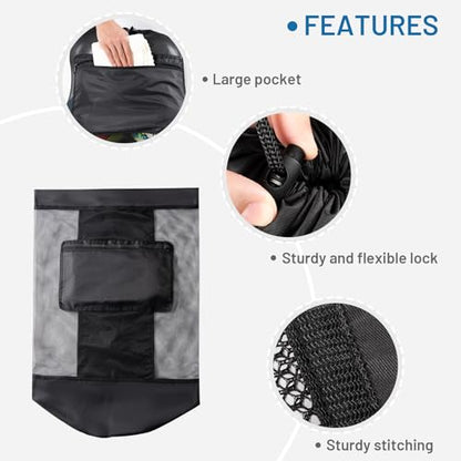 OrgaWise Extra Large Soccer Ball Bags for Coaches with Handle and Strap,Basketball Ball Bag - size: 30"x40"/76x102cm