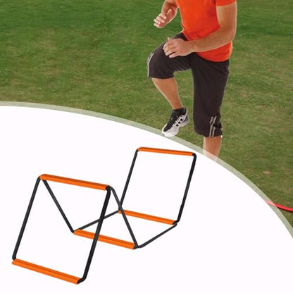 Agility Ladder, Soccer Speed Ladder, Multipurpose Agility Training Equipment, Football Footwork Ladder - size: 4 Grids No Bag