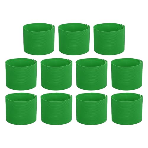 PATIKIL Soccer Captain Armband, Captain Arm Bands for Soccer Elastic Captain Arm Band Sports Captain Armband - color: Grass Green