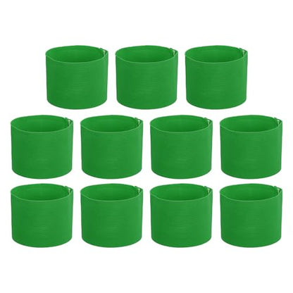 PATIKIL Soccer Captain Armband, Captain Arm Bands for Soccer Elastic Captain Arm Band Sports Captain Armband - color: Grass Green