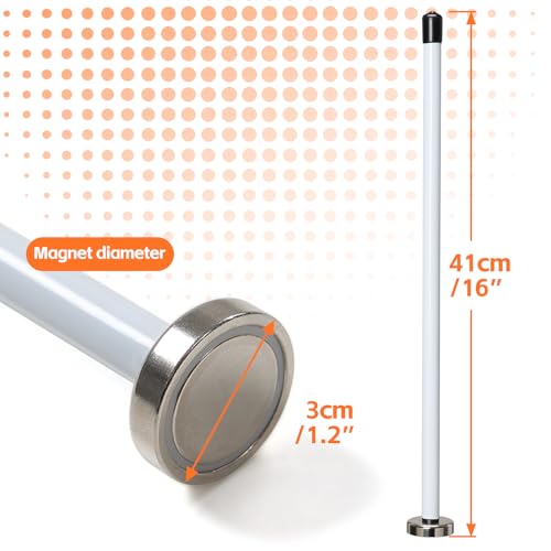 Golf Magnetic Alignment Rods 1 Pack, Golf Club Alignment Sticks Corrector Lie Angle Tool, Golf Swing Training Aids Rods for Golf Practice, Visualize & Align Your Golf Shot - size: 1 Pack