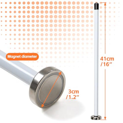 Golf Magnetic Alignment Rods 1 Pack, Golf Club Alignment Sticks Corrector Lie Angle Tool, Golf Swing Training Aids Rods for Golf Practice, Visualize & Align Your Golf Shot - size: 1 Pack