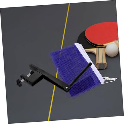 GANAZONO Portable Table Tennis Net Set with Elastic Mesh for Games Easy to Setup Ball Containment and Consistent Play Experience