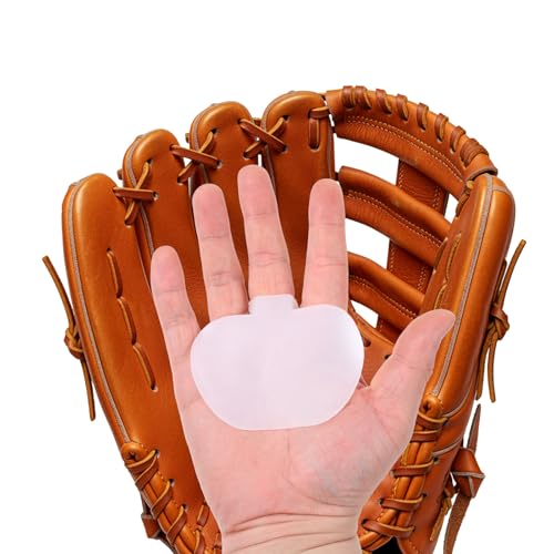 2 PCS Baseball Palm Pads, Palm Protector Sting Pad for Softball Glove Shock Stop Baseball Hand Guard Suitable for Left and Right Hands