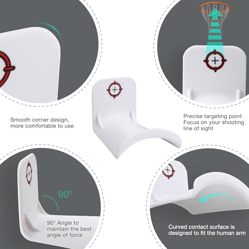 90 Degree Angle Basketball Shooting Trainer Training Equipment Aid with Adjustable Strap on Your Arm for Teenagers & Beginners Correct Shooting Posture Achieve Perfect Form Each Time Like The Pros
