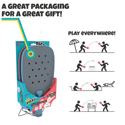 Pickli - Connectable and Lightweight Beach-Ready Pickleball Set