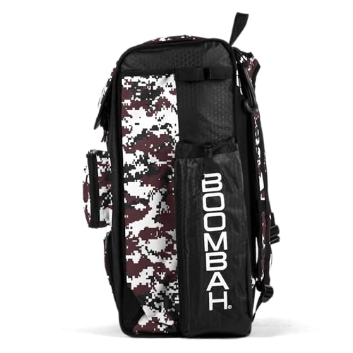Boombah Catchers Superpack Bat Bag Digital Camo - 23-1/2" x 13-1/2" x 9-1/2" - Multiple Colors - Holds 4 Bats - Backpack Version (no Wheels)