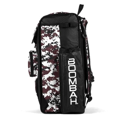 Boombah Catchers Superpack Bat Bag Digital Camo - 23-1/2" x 13-1/2" x 9-1/2" - Multiple Colors - Holds 4 Bats - Backpack Version (no Wheels)