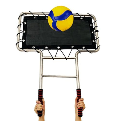 Volleyball Training Block with Realistic Baffle for Spiking Drills, Solo Practice, and Skill Development,Professional Rebounder