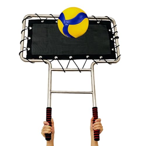 Volleyball Training Block with Realistic Baffle for Spiking Drills, Solo Practice, and Skill Development,Professional Rebounder