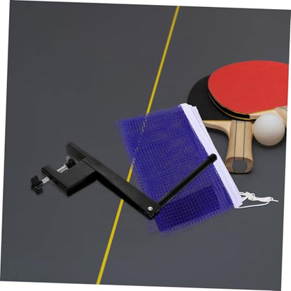 Yardwe Portable Table Tennis Net Set Posts Easy to Install for Games Includes Retractable Pong Net for Fun