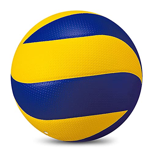 VALINK Beach Volleyball for Indoor Outdoor Match Game, Waterproof Indoor Outdoor Volleyball for Boys/Girls, Gift for Birthday, Xmas Day(Official Size 5)