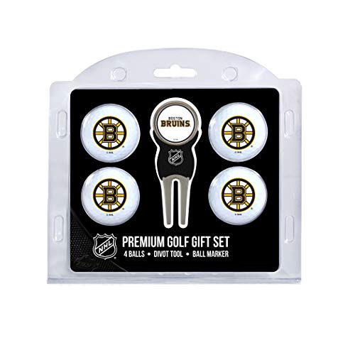 Team Golf NHL New York Rangers 4 Golf Ball and Divot Tool Set Regulation Size Golf Balls (4 Count) & Divot Tool with Removable Double-Sided Magnetic Marker