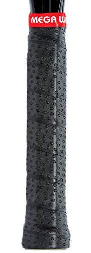 Tourna Mega Wrap Tennis Replacement Grip - color: Black