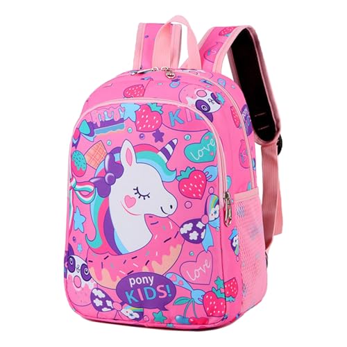 CHERUBIC Kids Toddler Cute Backpack Little Cartoon Travel Lightweight Bag Daypack For 3 Girls Boys (Unicorn) - color: Unicorn, size: Small-12"H