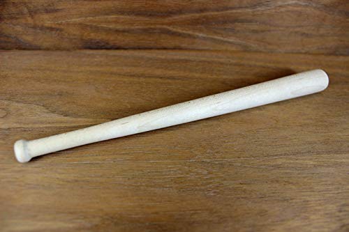 Baseball Bat 9/16 X 4 Wood PKG 24 by Woodnshop