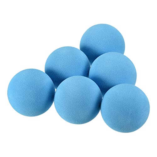PATIKIL Golf Foam Balls, Pack Sponge Exercise Flight Swing Practice for Indoor Training - color: Light Blue