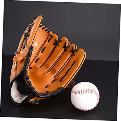 Sports Infielder's Glove Thicken Infield Pitcher Softball Glove Mittens Baseball Batting Mens