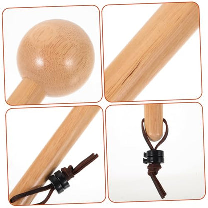 Sosoport 2Pcs Baseball Glove Mallet Softball Glove Shaping Tool Durable Wooden Mallet for Catchers Mitt Design for Optimal Pressure and Comfort