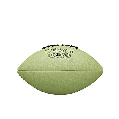 Wilson Luminous Glow Football - Junior Size, Green