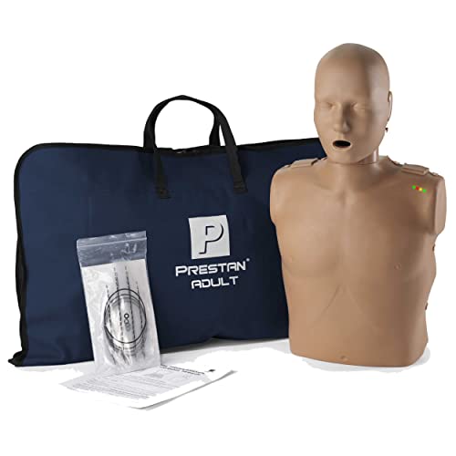 Prestan Professional Adult Dark Skin CPR Training Manikin (with CPR Monitor) - color: Dark Skin