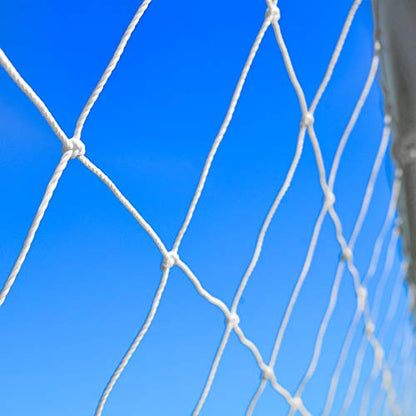 FORZA 8ft x 6ft Heavy Duty Goal Nets - Replacement Soccer Goal Nets [Single or Pair]
