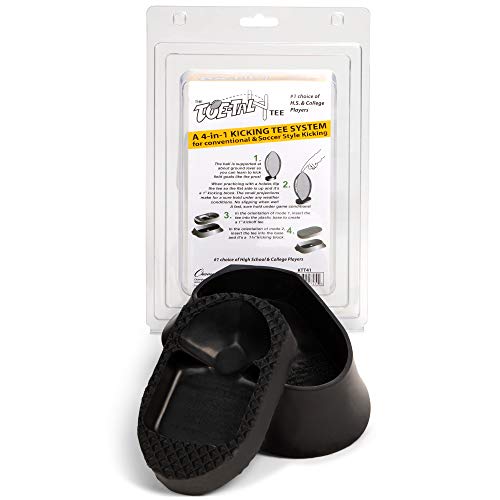 Champion Sports Football Kicking Tee – Heavy-Duty Kickoff Tee in Multiple Styles & Sizes - style: 4-in-1 Kicking Tee (1-2 Inch)