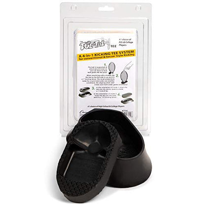 Champion Sports Football Kicking Tee – Heavy-Duty Kickoff Tee in Multiple Styles & Sizes - style: 4-in-1 Kicking Tee (1-2 Inch)