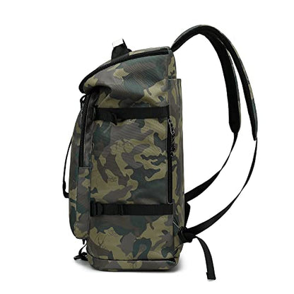 Kalesi Gym Duffle Bag Backpack 4-Way Waterproof with Shoes Compartment for camouflage travel Sport Hiking laptop (camouflage) - color: Camouflage