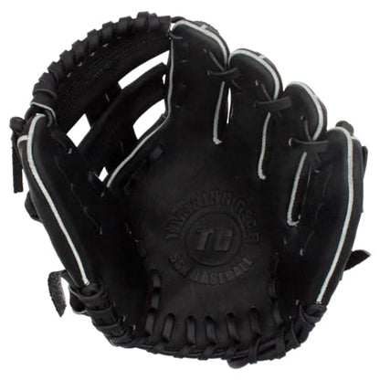 SSK Z5 Training Gear Quick Hands Infield Baseball Training Gloves 8.5” – 9” – 9.5” – 10” – 10.5” Right & Left Hand Throw - color: Black-950 Single Post, size: 9.5" - Right Hand Throw