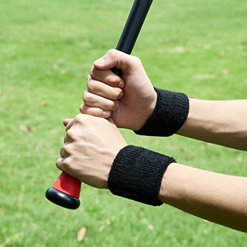 Bat Grip Choke Up Rings,Premium Choke Up Rings, Pressure Baseball Rings,Including: 8 Pack Choke up Rings, 2 Wrist Protectors - color: MIX COLOR