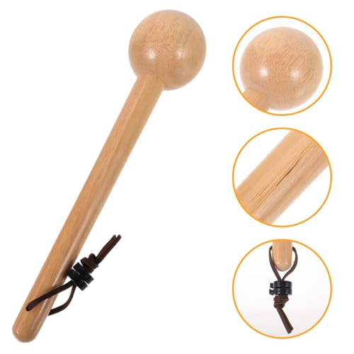 Generic 2pcs Baseball Glove Mallet Portable Wooden Hammer for Softball Glove Shaping Ergonomic Design Smooth Finish for Baseball