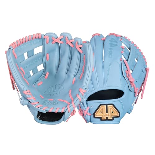 44 PRO BB Stock Rise Baseball Glove for Youth & Little Leagues, Age 8-12, Infield & Outfield, 11.5", H-Web, Easy Break-in, Narrow Fit & Lightweight Design