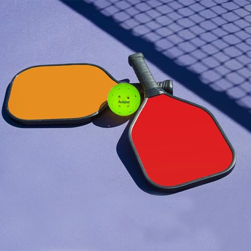 Pickleball Balls 40 Holes, Premium Outdoor Pickleball Balls | USAPA Approved Tournament and Competition Ball | Consistent Bounce, Suitable for All Competition - Neon