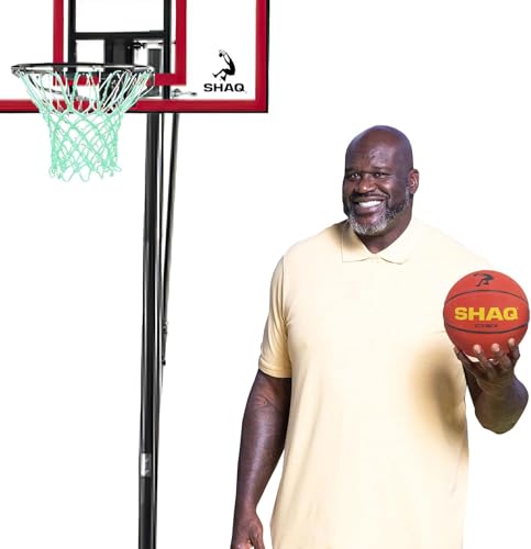 Shaq Junior 27.5" Basketball - Durable Rubber, Indoor/Outdoor Performance, Ideal for Training & Competitive Play