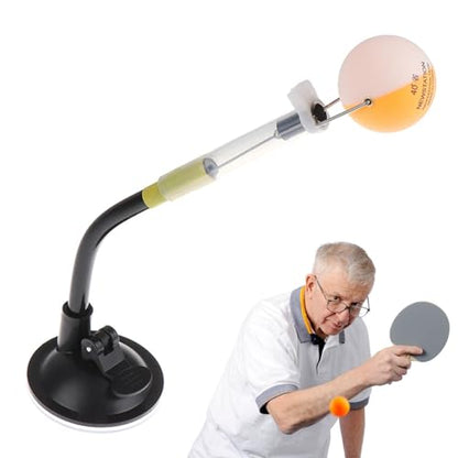 Pong Practice Machine - Professional Ball Trainer Equipment, Speed Spin Control, Durable Table Tennis Accessory | Effective Training Device