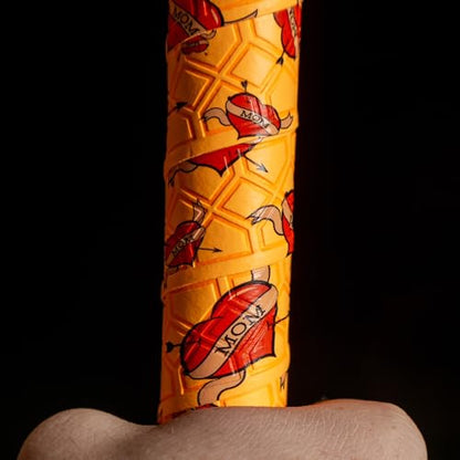 Naked Grips Iconic Collection | 1mm Baseball & Softball Bat Grips - color: Mom