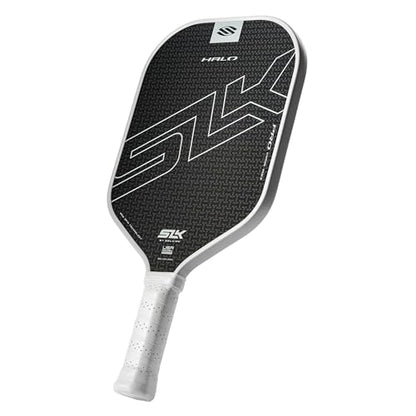 Selkirk Sport SLK Halo Raw Carbon Fiber Pickleball Paddle | Power, Pro and Control Pickleball Paddles | T700, 18K Ultraweave, Aramid Fiber LinkWeave | Designed & Controlled in USA - color: Pro | Black | 2024, size: Max (All - Around Paddle)