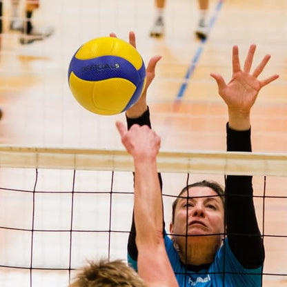 JINNNA Professional Volleyball Wear Resistant, Anti Slip, Super Strong Touch, High Elasticity Inner Tank, Indoor and Outdoor Universal Training Competition Edition